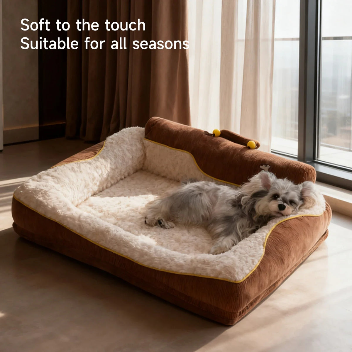HOOPET 2025 New Large Dog Bed, Winter Warm - ProPawPet.com