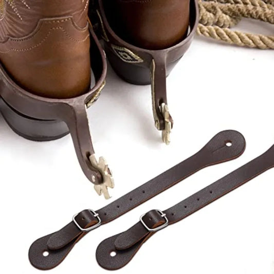 1 Pair PU Leather Spur Straps Adjustable - ProPawPet.com