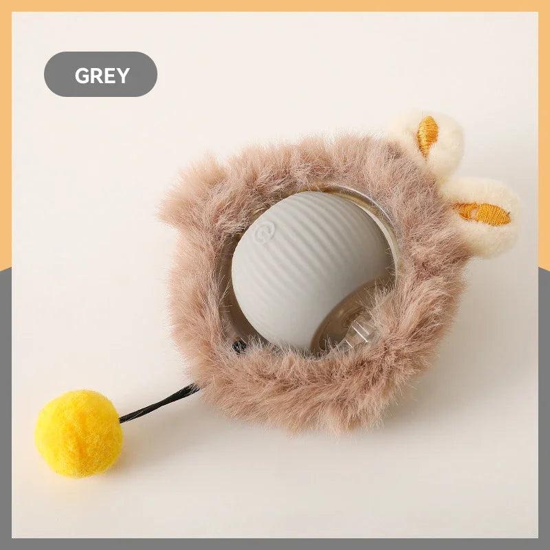Interactive Rechargeable Automatic Rolling Ball Cat Toy – Cat Toys & Play