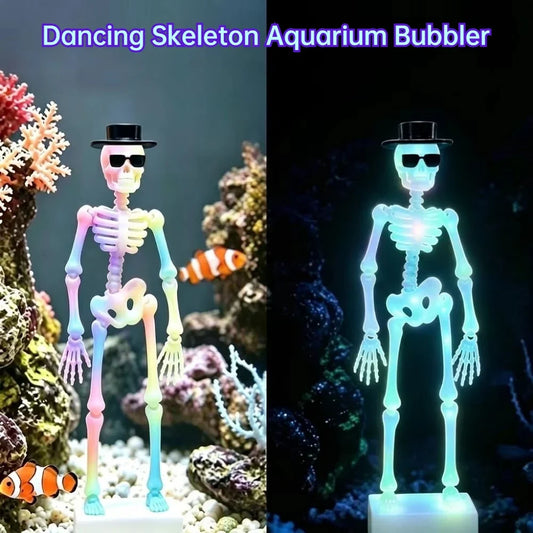 New 3D Printed Dancing Skeleton Aquarium - ProPawPet.com