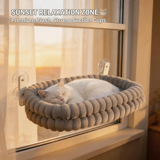 Indoor Soft Cat Window Hammock Winter Warm - ProPawPet.com
