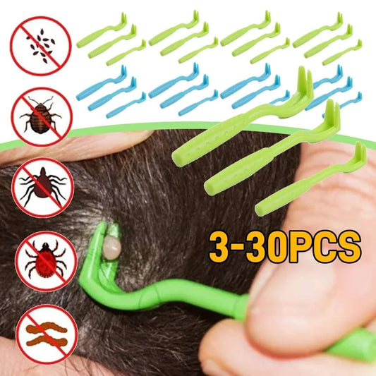 3-30pcs Dog Tick Clip Pet Flea Removal Tool - ProPawPet.com