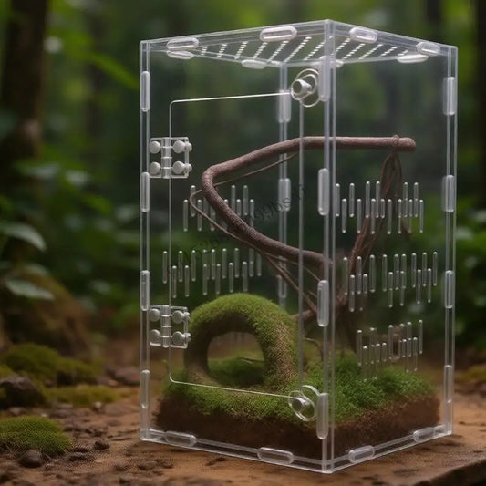 Acrylic Reptiles Enclosure House Small Pet - ProPawPet.com