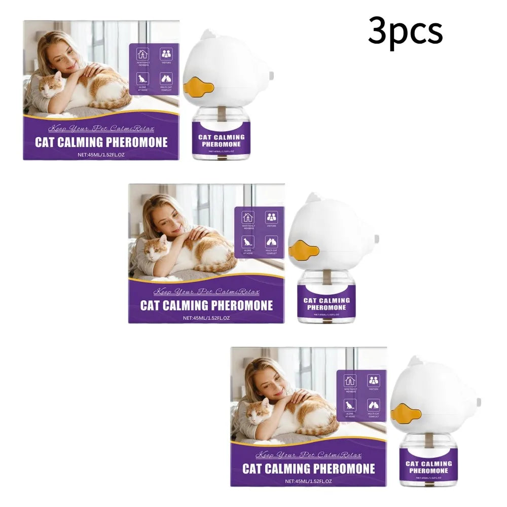 Pheromone Diffuser for Cats Relieve Anxiety Calming Spray – 4 Colors