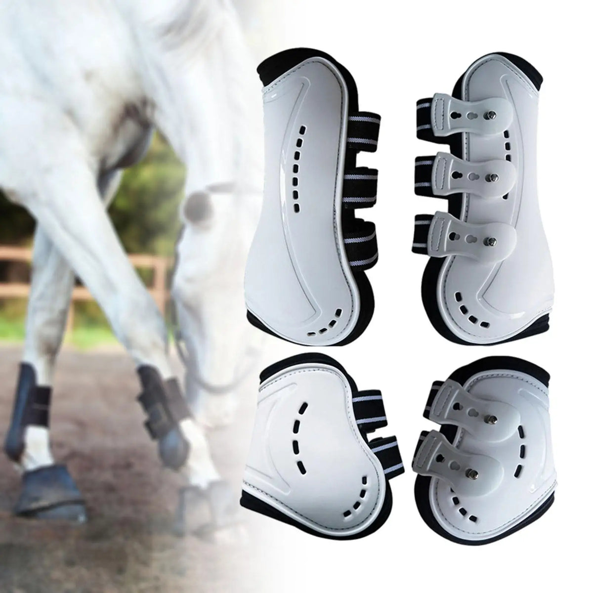 Horse Boots Breathable Leg Protection – 12 Colors