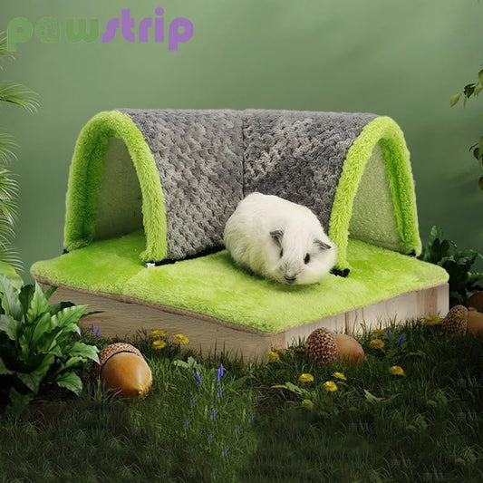 Soft Plush Hamster Tunnel Winter Warm Small - ProPawPet.com