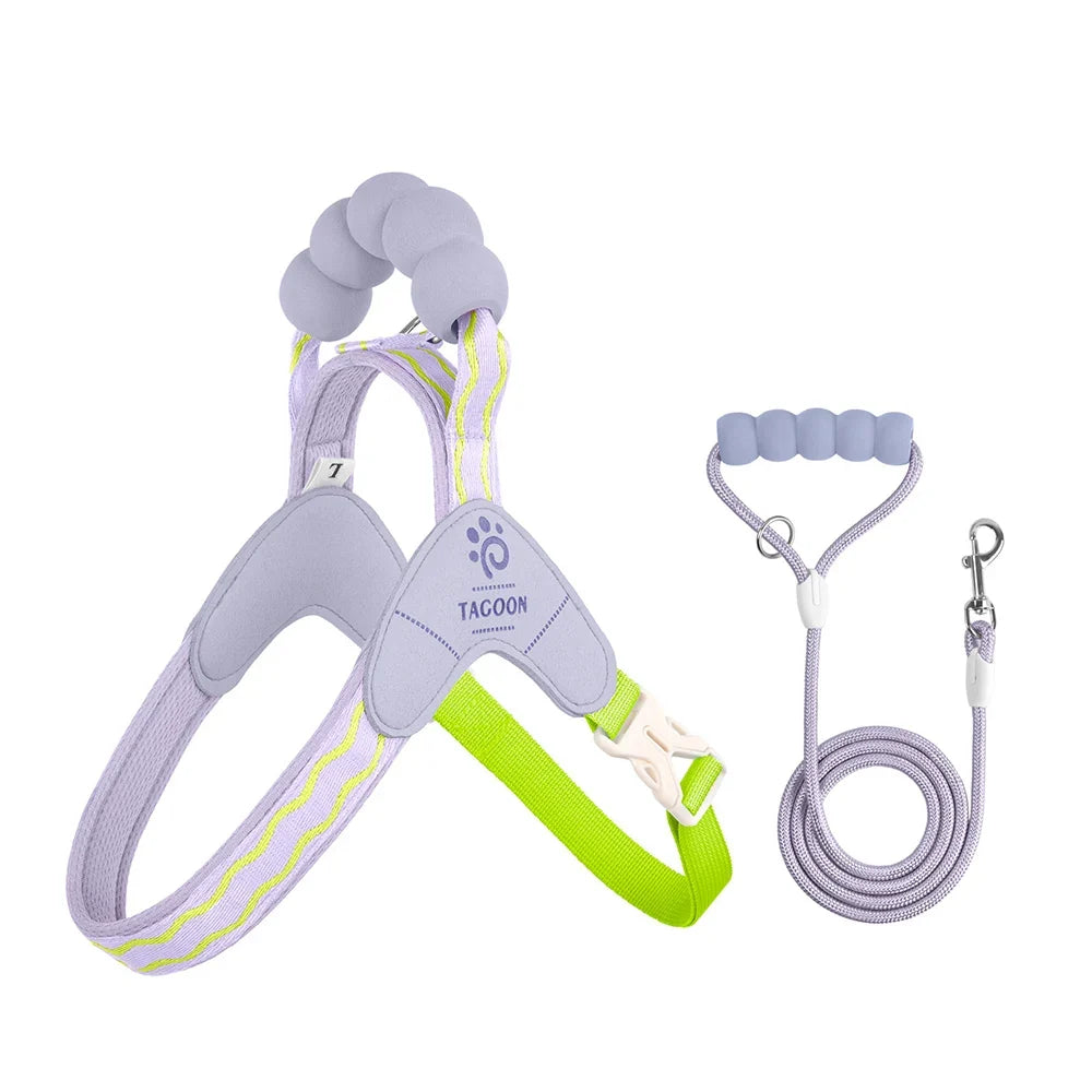 Dog Harness Set Step-In No-Pull Easy Escape - ProPawPet.com