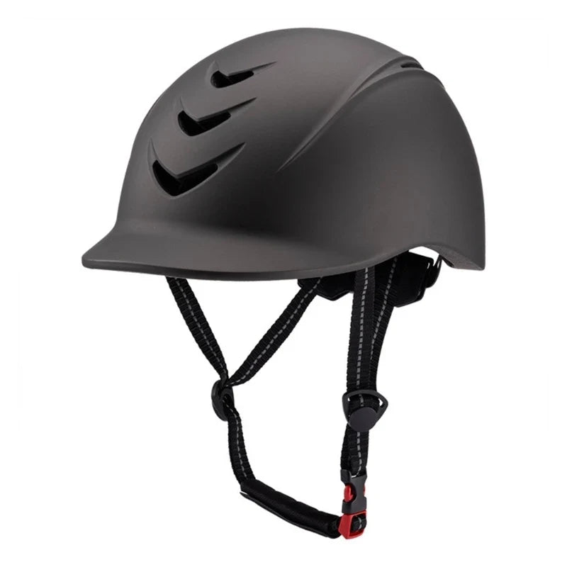 Shock Absorption Equestrian Helmet with Adjustable Strap – 2 Colors