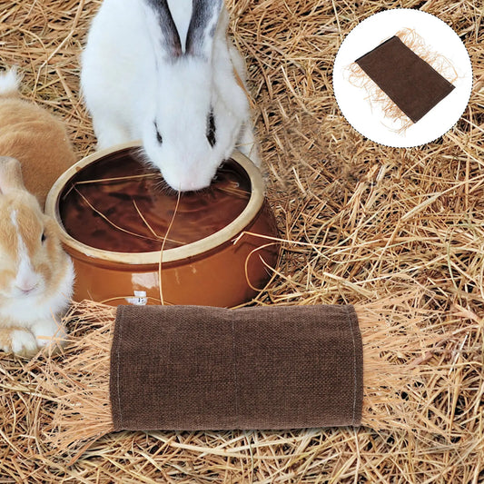 Small Pet Rabbit Tunnel Hideout Tube Natural - ProPawPet.com