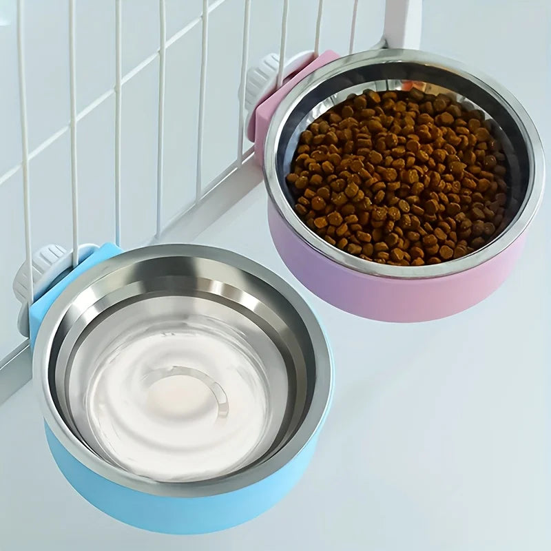 Pet Candy-Colored Stainless Steel Dog Bowl - ProPawPet.com