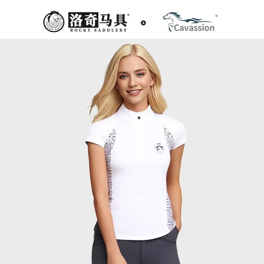 Cavassion short-sleeve T-shirt equestrion - ProPawPet.com