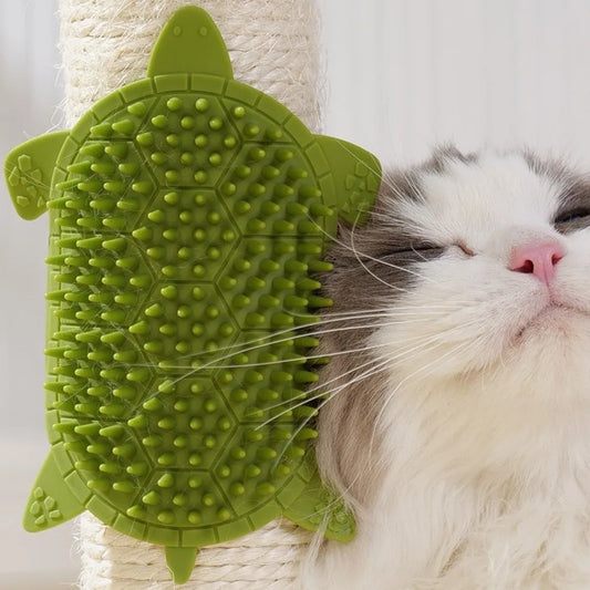 New Silicone Cat Deshedding Brush Turtle - ProPawPet.com