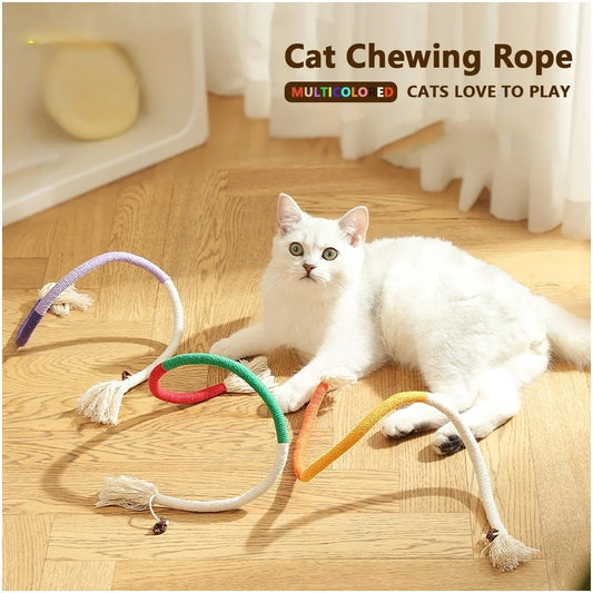 Cat Bite Rope Toy Grinding Teeth Durable - ProPawPet.com
