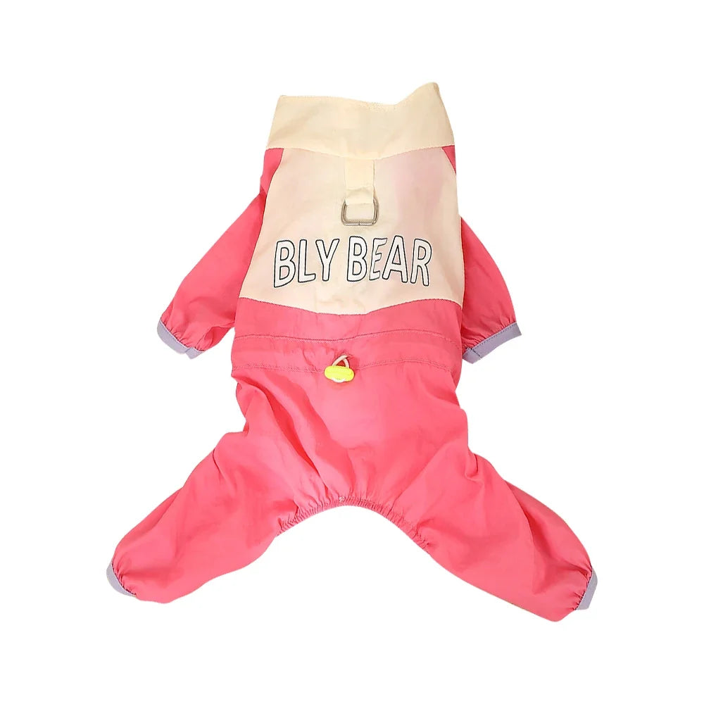 Small Dog Four Legged Windbreaker Jumpsuit - ProPawPet.com