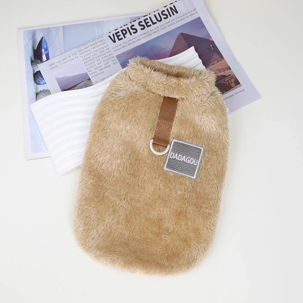 Warm Small Dog Clothes Soft Fleece Cat Dogs - ProPawPet.com