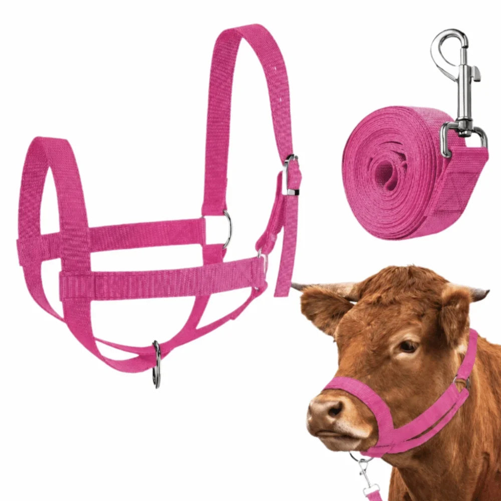 Cattle Head Collar Adjustable Cow Halter – Horse Supplies