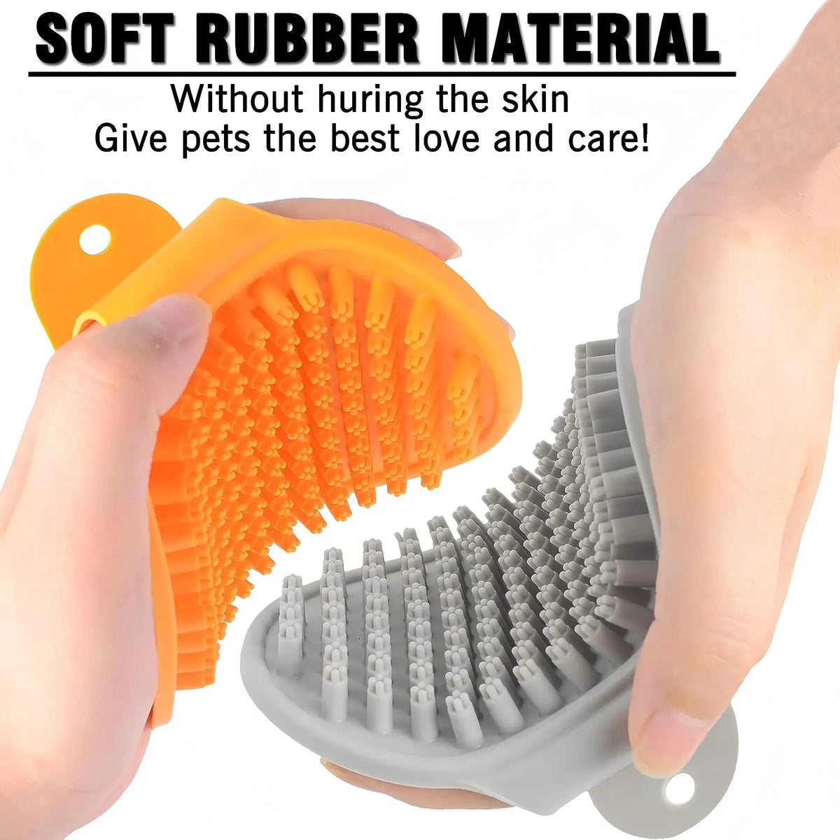Dog Bath Brush Pet Grooming Shedding - ProPawPet.com