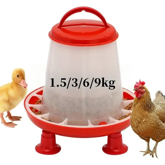 1.5/3/6/9kg Chicken Duck Feeder Bucket With - ProPawPet.com