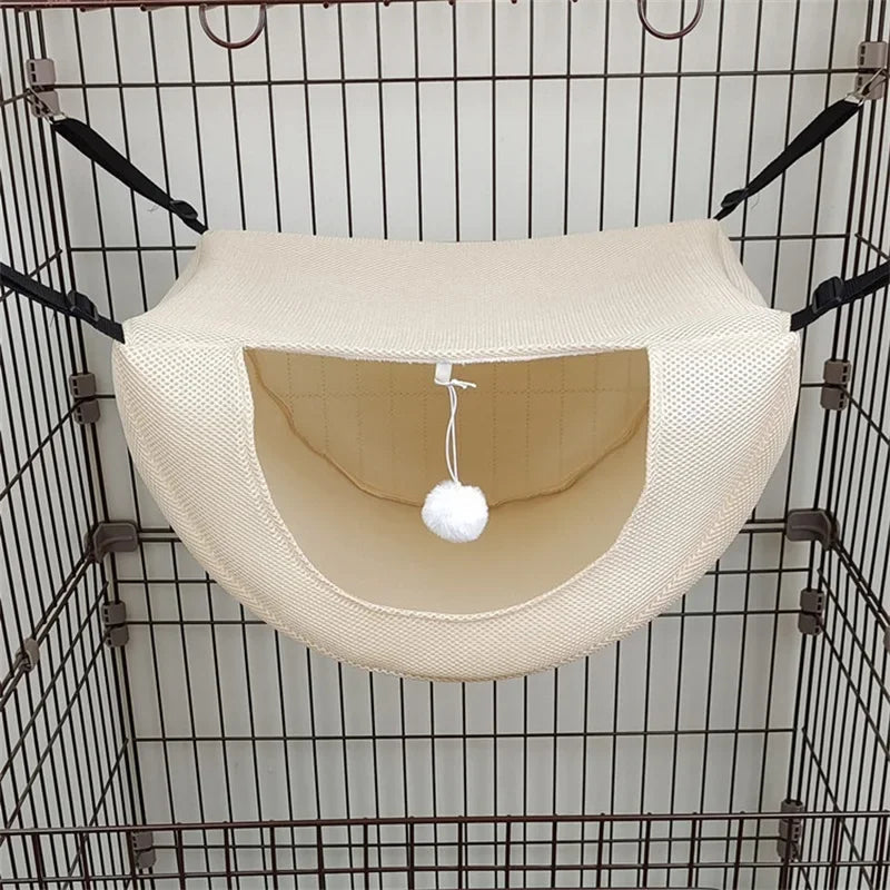 Cat Hammock Pet Cage Hanging Bed Breathable - ProPawPet.com