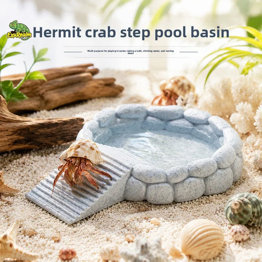 3D Printed Faux Marble Hermit Crab Bath – - ProPawPet.com