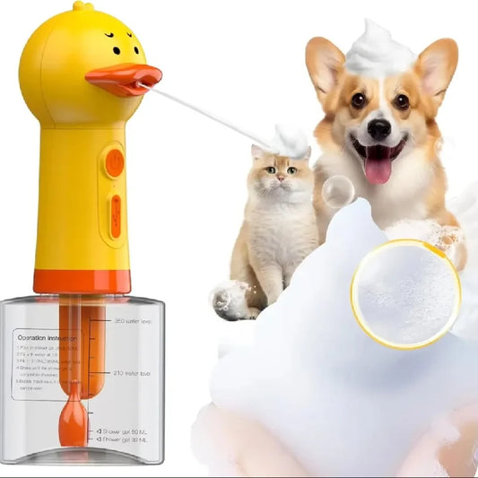 Cute Duck Pet Cleaning Bathing Electric Foam - ProPawPet.com