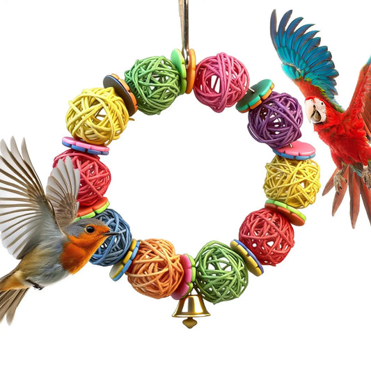 Hanging Parrot Chew Toy Bird Toys Parakeet - ProPawPet.com