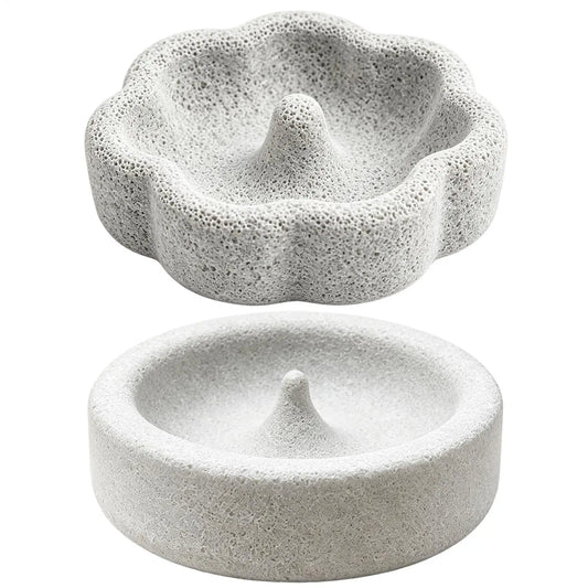 Round Parrot Feeding Bowl Parrot Stone Basin - ProPawPet.com