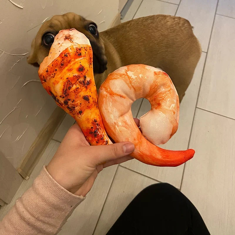 Bone Beef Shape Pet Dog Squeaker Toys for - ProPawPet.com
