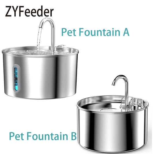 ZYFeeder 2.2L Automatic Cat Water Fountain - ProPawPet.com