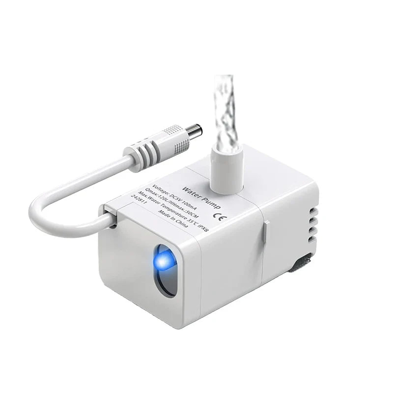 Quiet Cat Fountain Replacement Pump, LED Auto Power Off Light – Cat Supplies