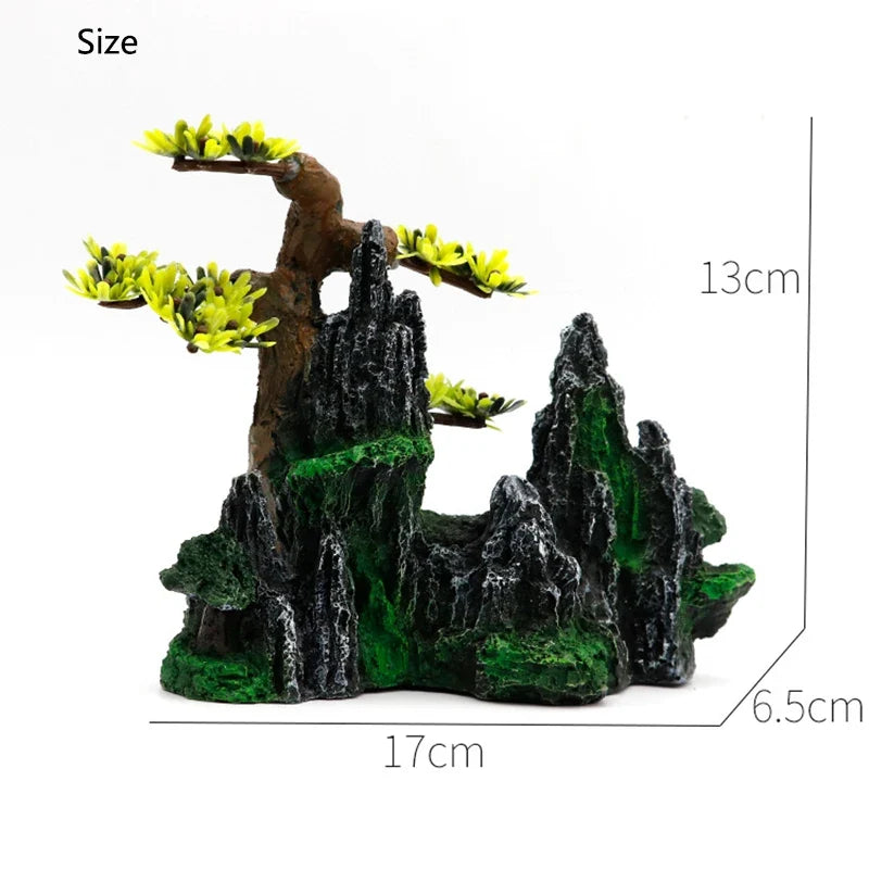 Resin Aquarium Rockery Mountain Decoration - ProPawPet.com