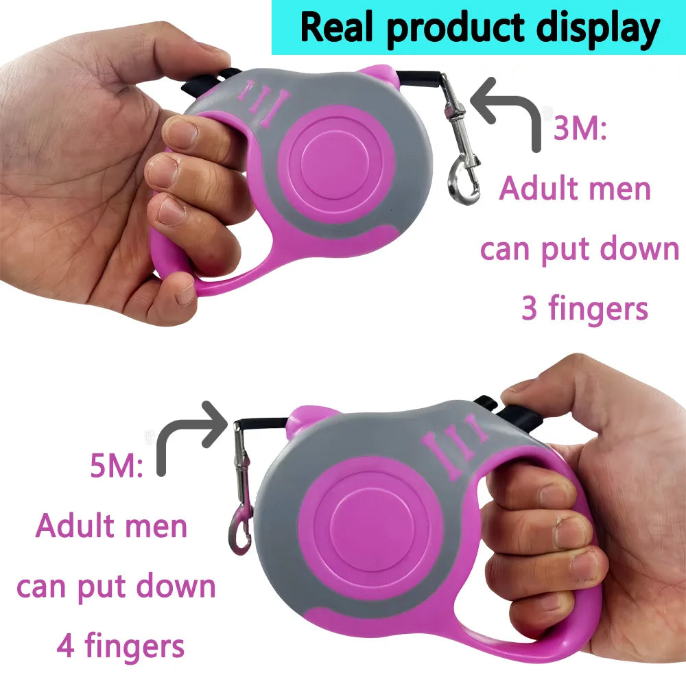 3 Meters 5 Meter Retractable Pet Dog Leash - ProPawPet.com
