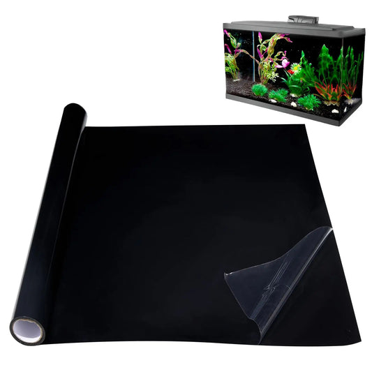 30/40cm Fish Tank Background Sticker Black - ProPawPet.com