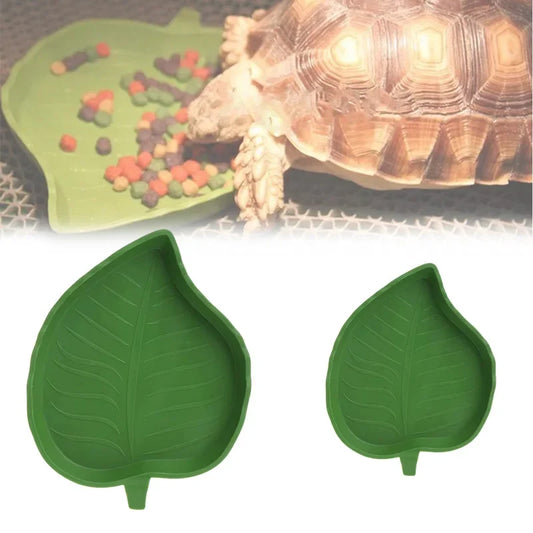 Reptiles Feeder Plastic Leaf Shape Reptile - ProPawPet.com