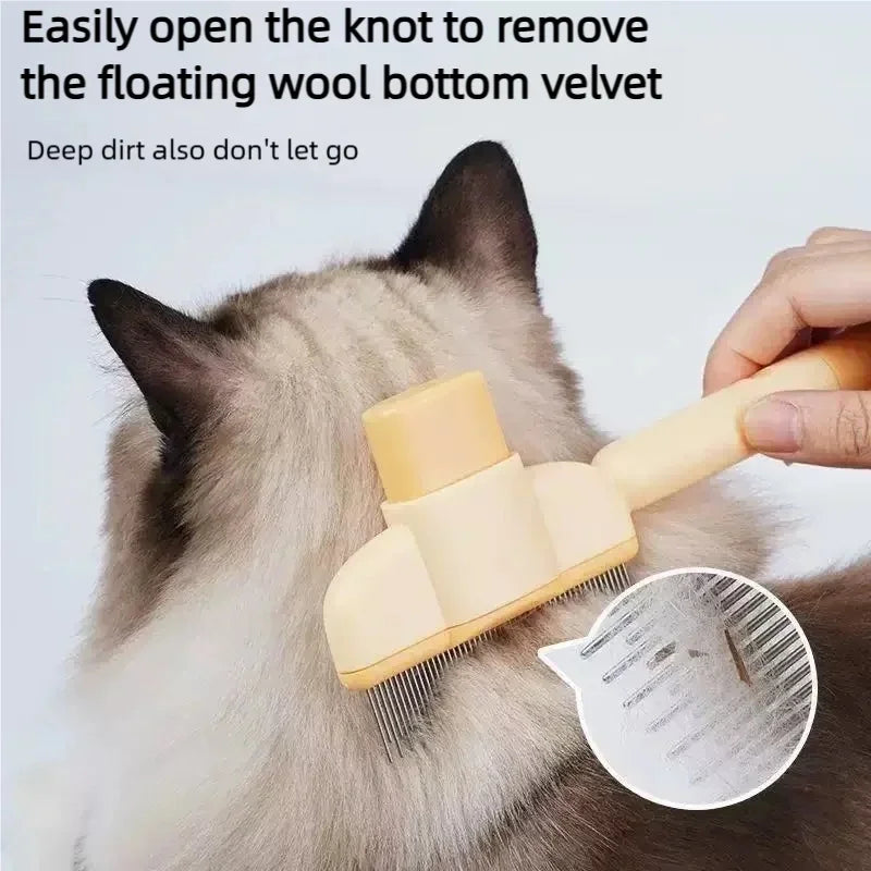Dual-Purpose Pet Comb for Cats, Floating - ProPawPet.com