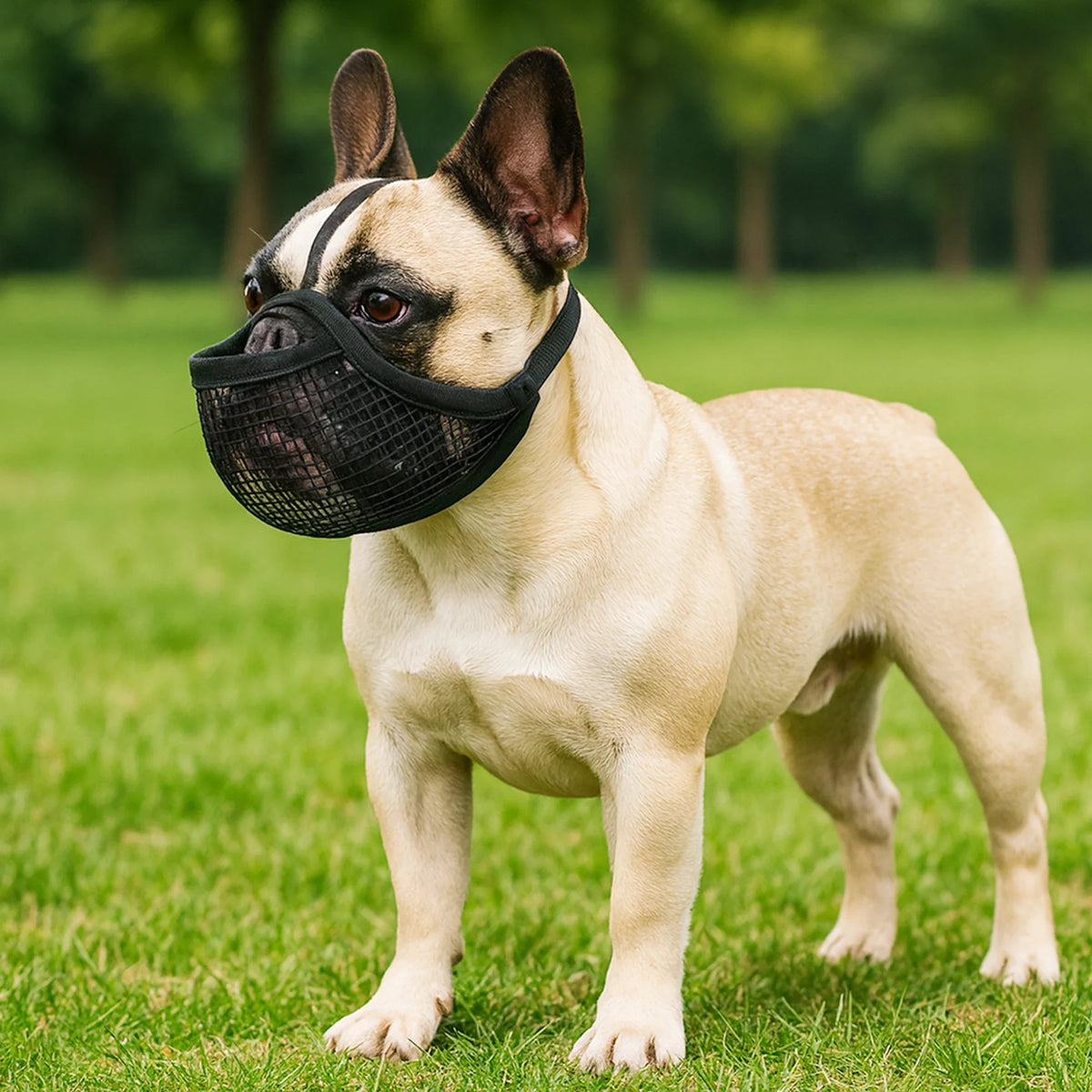 Dog Muzzle Short Nosed Dog Go Out Walking - ProPawPet.com