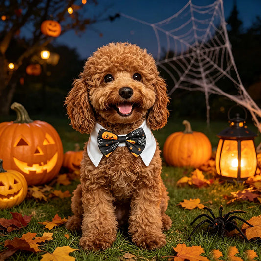 Halloween Cat Dog Bow Collar Adjustable - ProPawPet.com
