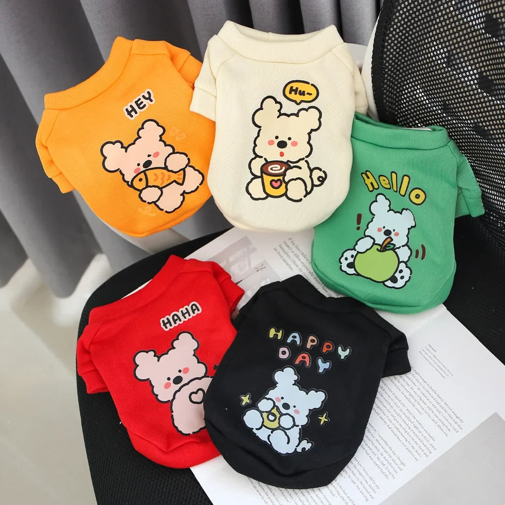 Autumn and winter pet clothes cute little - ProPawPet.com