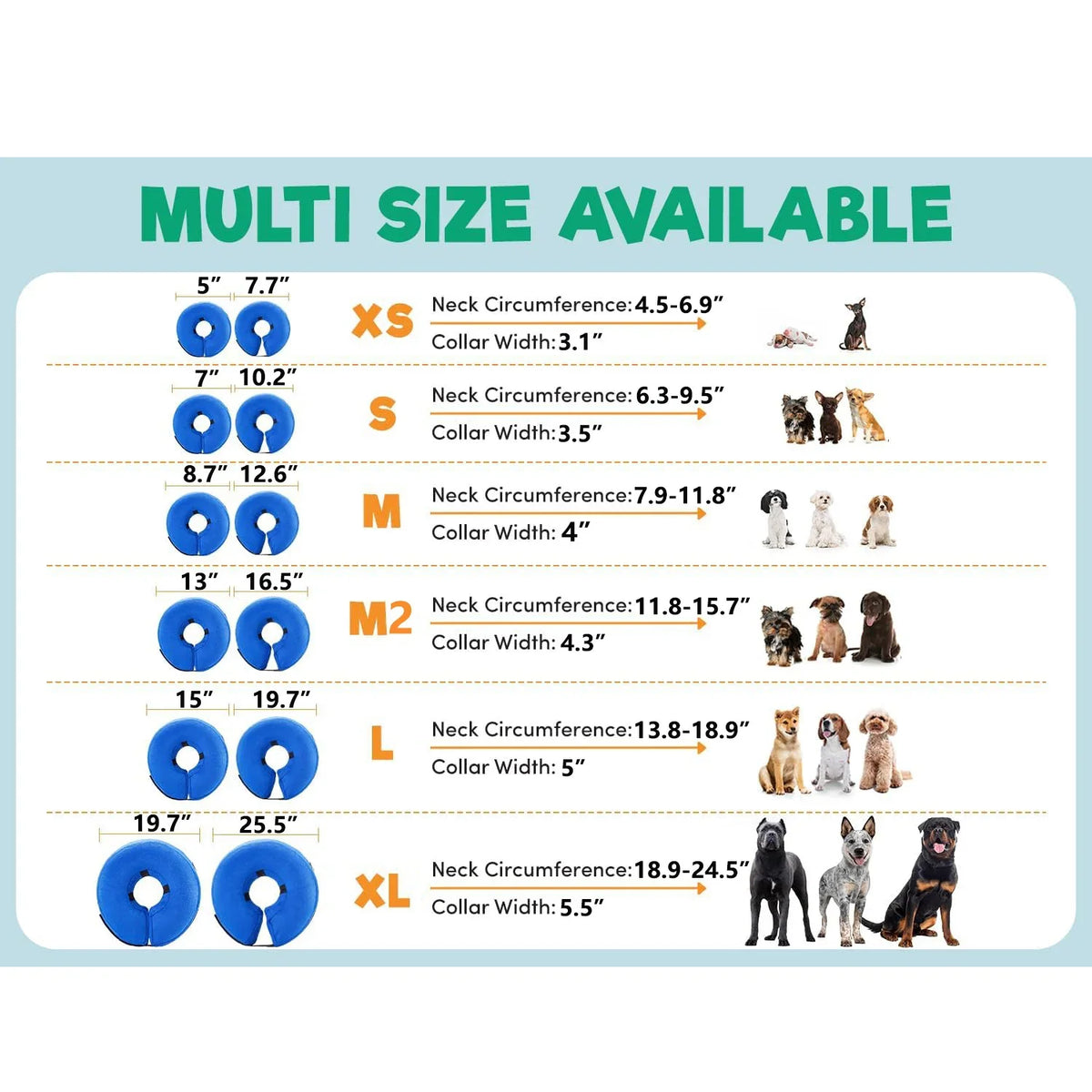 Soft Inflatable Dog Cone Collar Alternative - ProPawPet.com