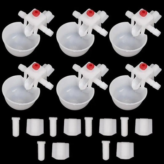 10Pcs Automatic Poultry Drinking Bowl with - ProPawPet.com