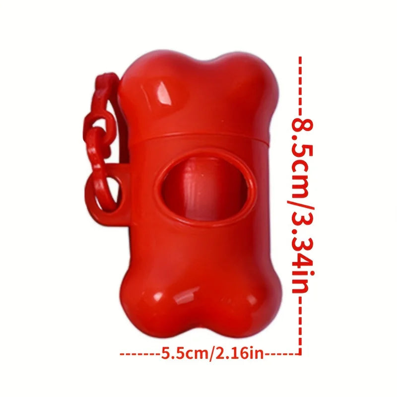 Colorful Bone-Shaped Dog Poop Bag Dispensers - ProPawPet.com