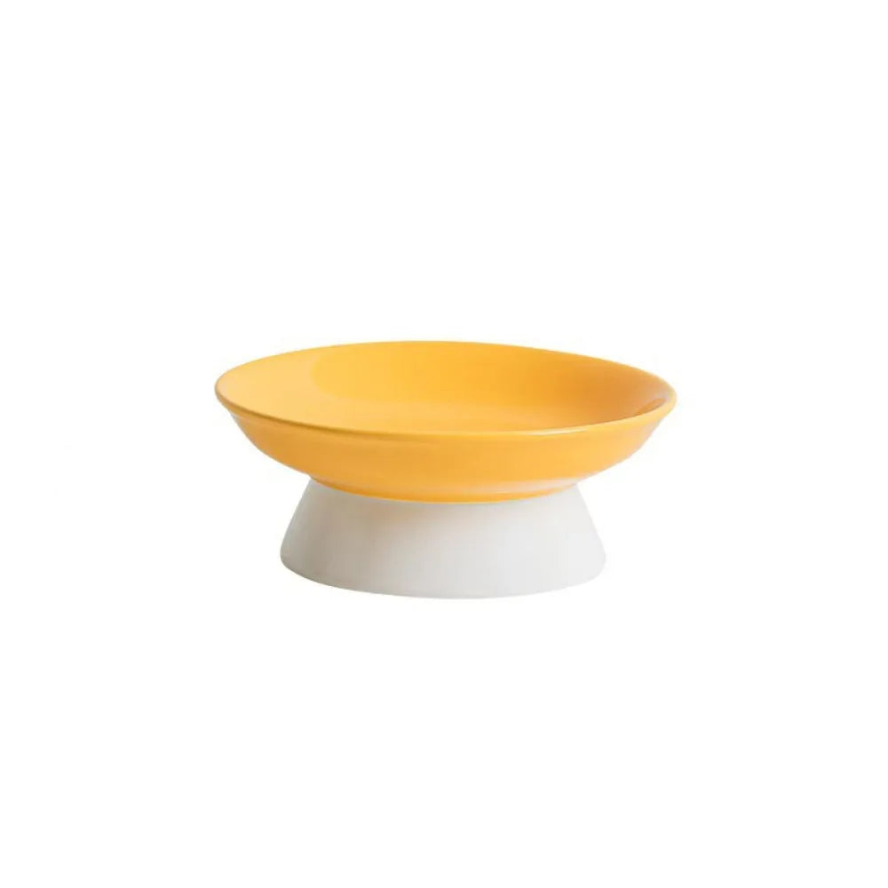 Creative Ceramic Cat Dish Cute Large Capacity Dog Food Feeding – Cat Supplies