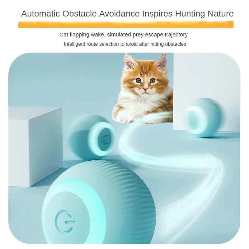 Automatic Moving Cats Toy Interactive Ball - ProPawPet.com