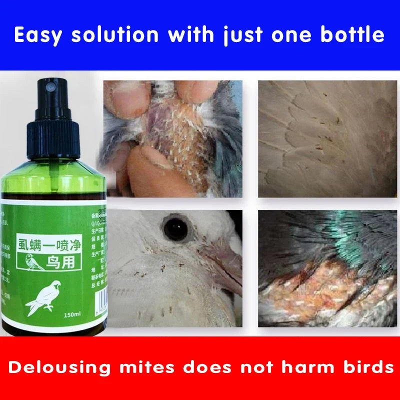 Remove lice mites do not harm birds suitable - ProPawPet.com