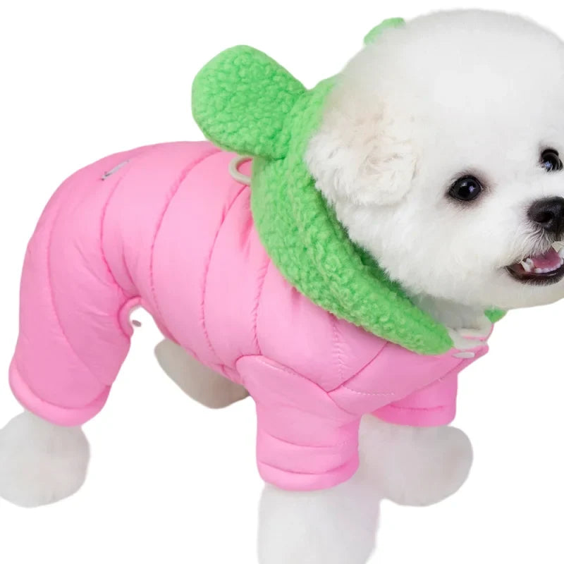 Waterproof Pet Jumpsuits Winter Fleece Dog - ProPawPet.com