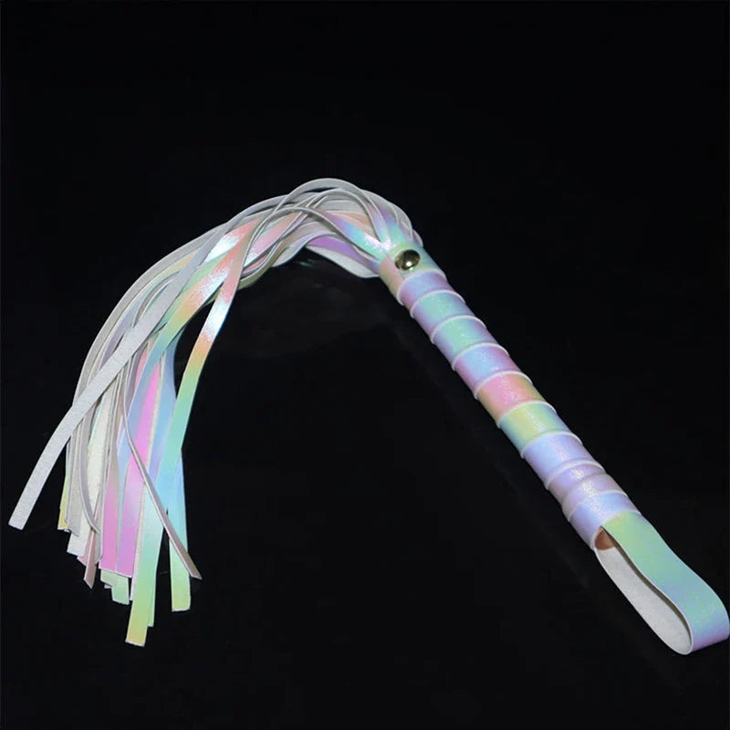 48CM Colorful PU Leather Horse Whip - - ProPawPet.com