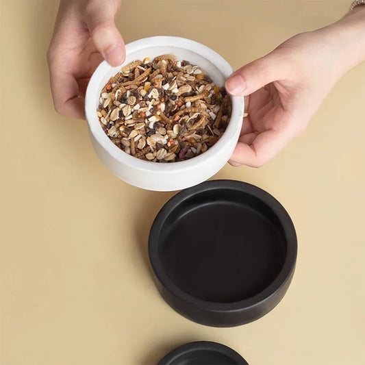 Reptile Food Bowl Anti-Escape Ceramic Feeder - ProPawPet.com