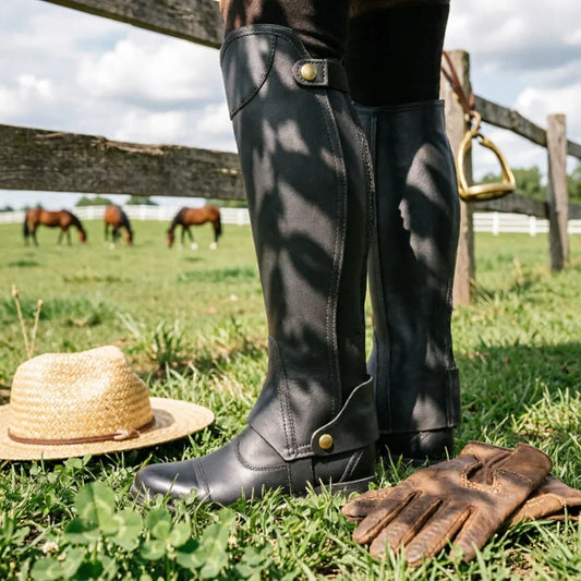 Half Chaps Adjustable Riding Gaiters Gaiters - ProPawPet.com