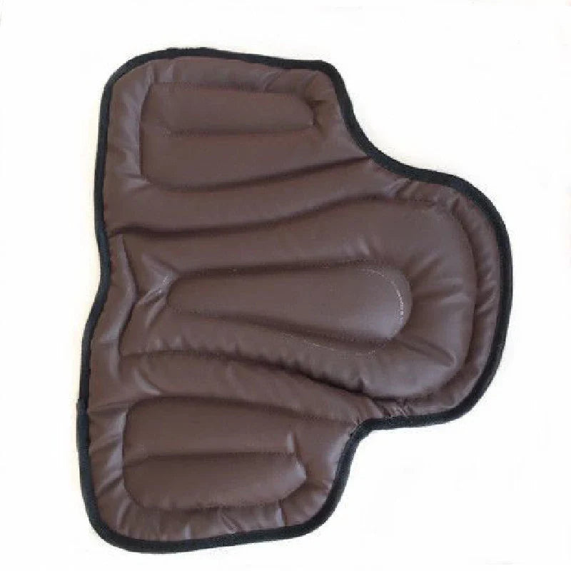 Horse Riding Saddle Pad Artificial Leather Shock Soft – 4 Colors
