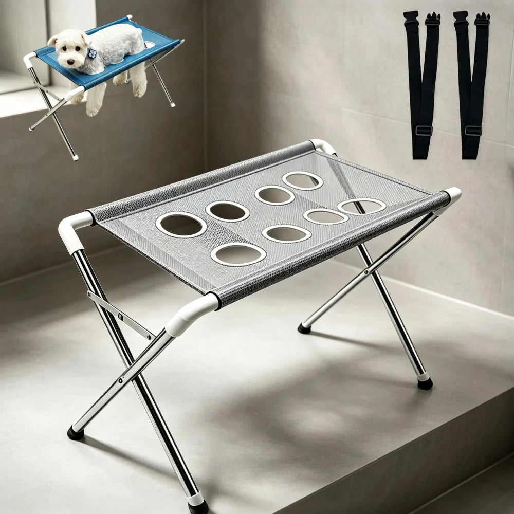 Foldable Pet Grooming Hammock Stand Dog Cat - ProPawPet.com
